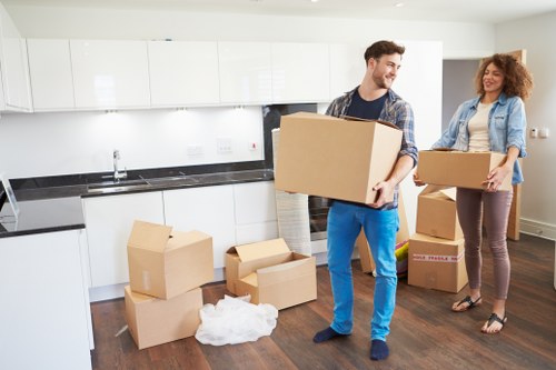 Happy customer with successful Ruislip move