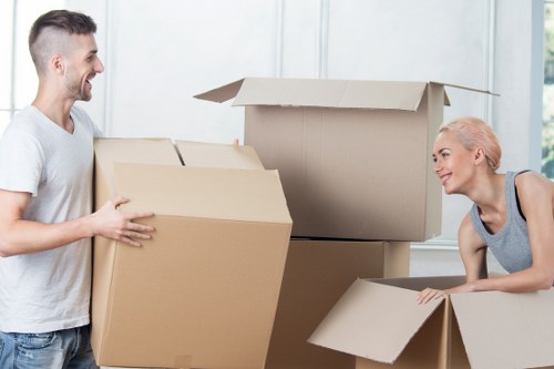 Professional removal truck service in Ruislip